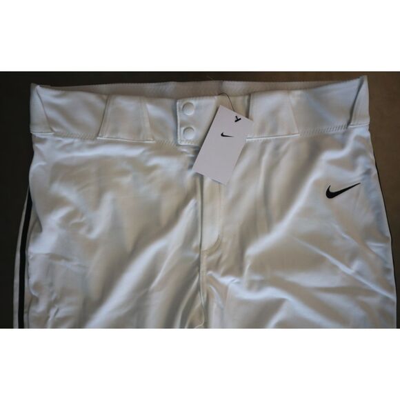 Nike BQ9021-106 Men's Sz XL White Vapor Select High Piped Baseball 3/4 Pants - Picture 6 of 9
